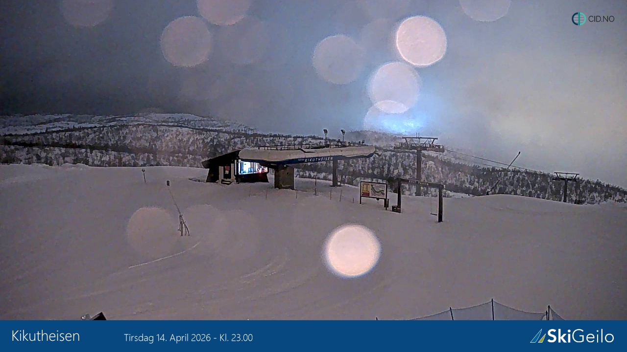 Webcam Geilo Skisenter, Hol, Buskerud, Norwegen